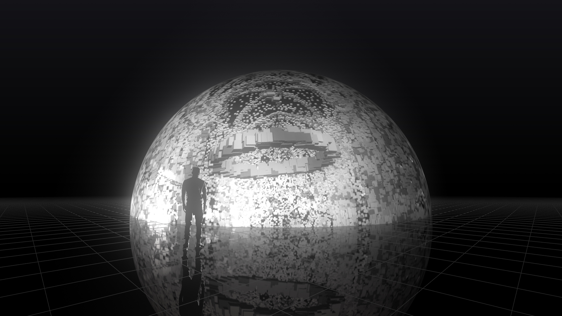 Echoes of Archs dome projection